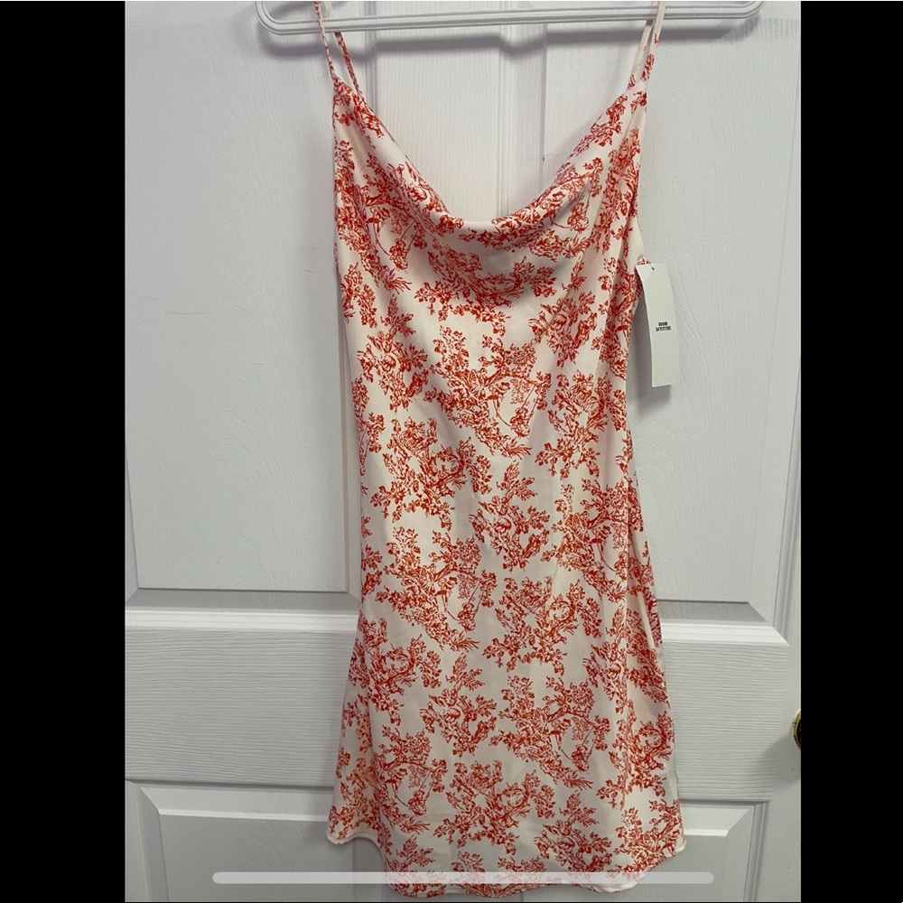 Cowl neck dress
